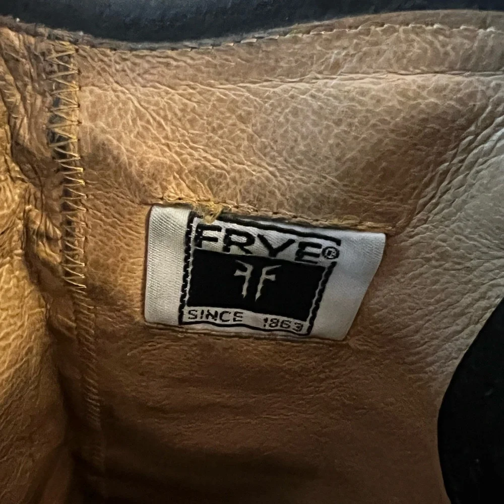 Frye Jackie Button Tall Slouchy Leather Boots - Picture 11 of 11